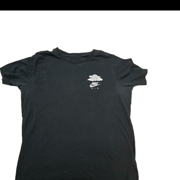 NIKE AIR Max Rocket Sneaker Graphic T-Shirt Black Space Cosmic Youth XL EUC - Picture 2 of 5